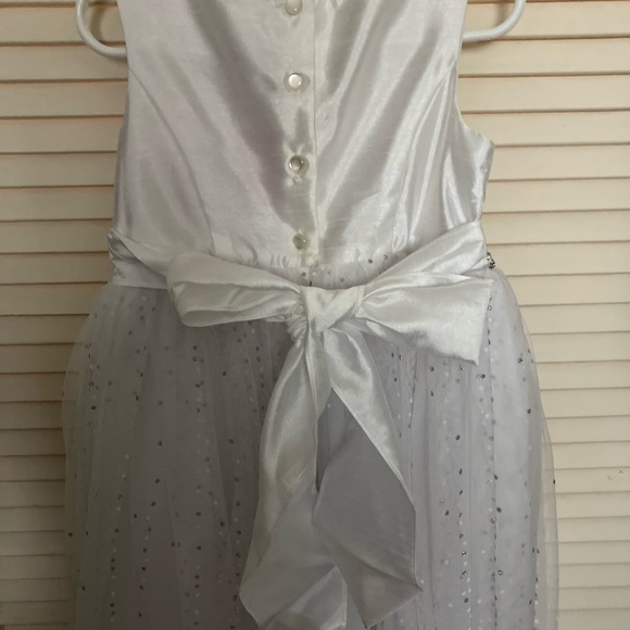 David's Bridal Flower Girl Dress Size 4 - Picture 1 of 5